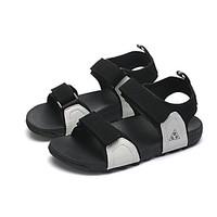 Men\'s Sandals Comfort Couple Shoes Rubber Spring Casual Purple Gray Black Flat