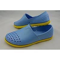 mens sandals comfort hole shoes rubber spring casual light blue navy b ...