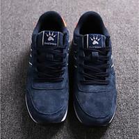 mens sneakers comfort suede spring casual screen color blue gray flat