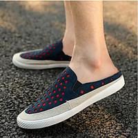 mens loafers slip ons fall winter comfort pu casual low heel blue gree ...