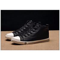 mens sneakers comfort canvas tulle spring casual black white flat