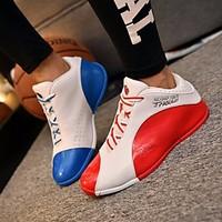 mens athletic shoes comfort tulle spring casual blue red yellow flat