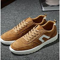 mens sneakers comfort suede spring casual navy blue brown black flat