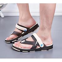 mens slippers flip flops spring comfort light soles rubber casual