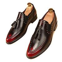 Men\'s Oxfords Casual/Party/Office Career/Drive Fashion Casual PU Leather Rivet Shoes EU38-EU43