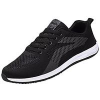 mens athletic shoes comfort tulle spring fall outdoor lace up flat hee ...