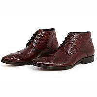 mens boots spring fall winter comfort leather casual black burgundy