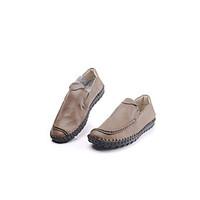 mens loafers slip ons comfort light soles fabric spring fall office ca ...