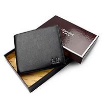 Men PU Casual Outdoor Evening Bag Wallet Black Brown