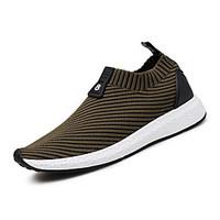 Men\'s Sneakers Spring Summer Comfort Light Soles Tulle Outdoor Athletic Casual Flat Heel Running