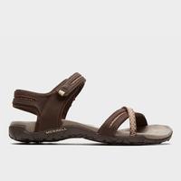 merrell womens terran cross sandals brown