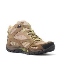 merrell womens azura mid waterproof hiking shoe brown