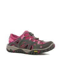 merrell womens allout blaze sieve shoe pink