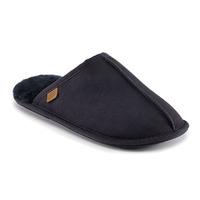 mens donmar sheepskin slippers midnight uk size 78