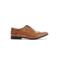 mens brown tan leather oxford brogues brown