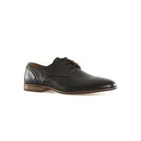 mens black leather derby shoes black