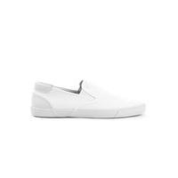 mens white mesh slip on sport shoes white