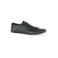 mens black fashion trainers black