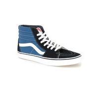 Mens Blue VANS Navy Sk8-Hi Trainers, Blue