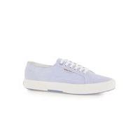 Mens SUPERGA Powder Blue Canvas Trainers, Blue