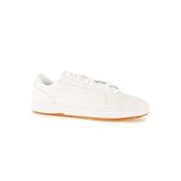 mens dc white leather trainers white