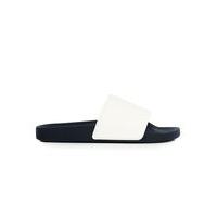 mens blue white slider sandals blue