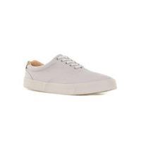 Mens Grey Twill Trainers, Grey