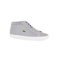 Mens LACOSTE Grey Leather Chukka Trainer Boots, Grey