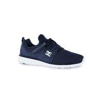 Mens Blue DC Navy Suede Athletic Trainers, Blue