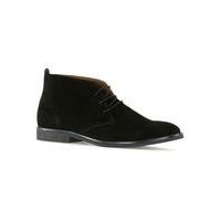 mens black faux suede chukka boots black