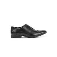 mens black leather oxford brogues black