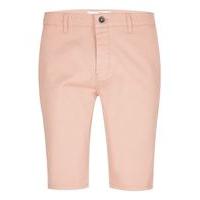 mens pink stretch skinny chino shorts pink