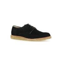 Mens HOUSE OF HOUNDS Black Suede Derby Shoes, Black