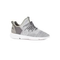 Mens CORTICA Infinity 2.0 Grey Canvas Trainers, Grey