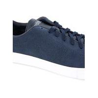 Mens Blue adidas Navy Suede Daily Line Trainers, Blue