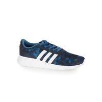 mens adidas blue lite racer trainers blue