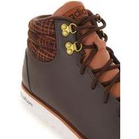 mens adidas brown cloudfoam rugged trainers brown