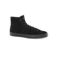 Mens CONVERSE Black Star Player Suede Hi Tops, Black