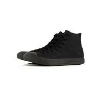 mens converse black mono hi tops black