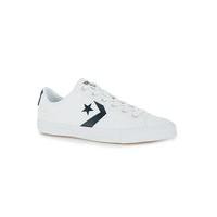 mens converse star player white canvas trainers white