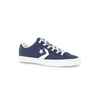 mens blue converse star player navy canvas trainers blue