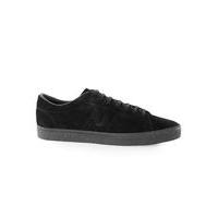 Mens FRED PERRY Black Suede Trainers, Black