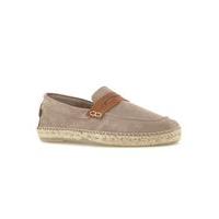 mens brown hudson london beige suede espadrilles brown