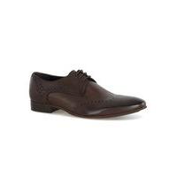 Mens HUDSON LONDON Erato Brown Leather Brogues, Brown