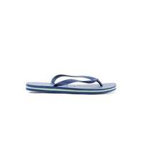 Mens Blue HAVAIANAS Navy Brazil Logo Flip Flops, Blue