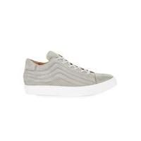 mens selected homme grey nubuck trainers grey