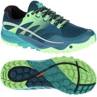 Merrell All Out Charge Ladies Running Shoes - Lime/Green, 8 UK