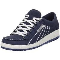 mephisto rainbow 1945 mens shoes trainers in blue