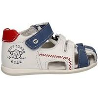 melania me0811a7eb sandalo velcro kid bianco mens sandals in white