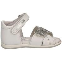 melania me0806a7ea sandals kid bianco mens sandals in white